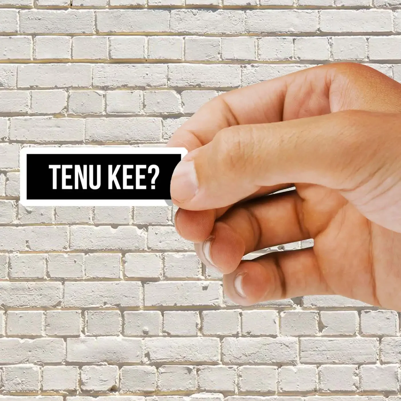 Tenu Kee Sticker