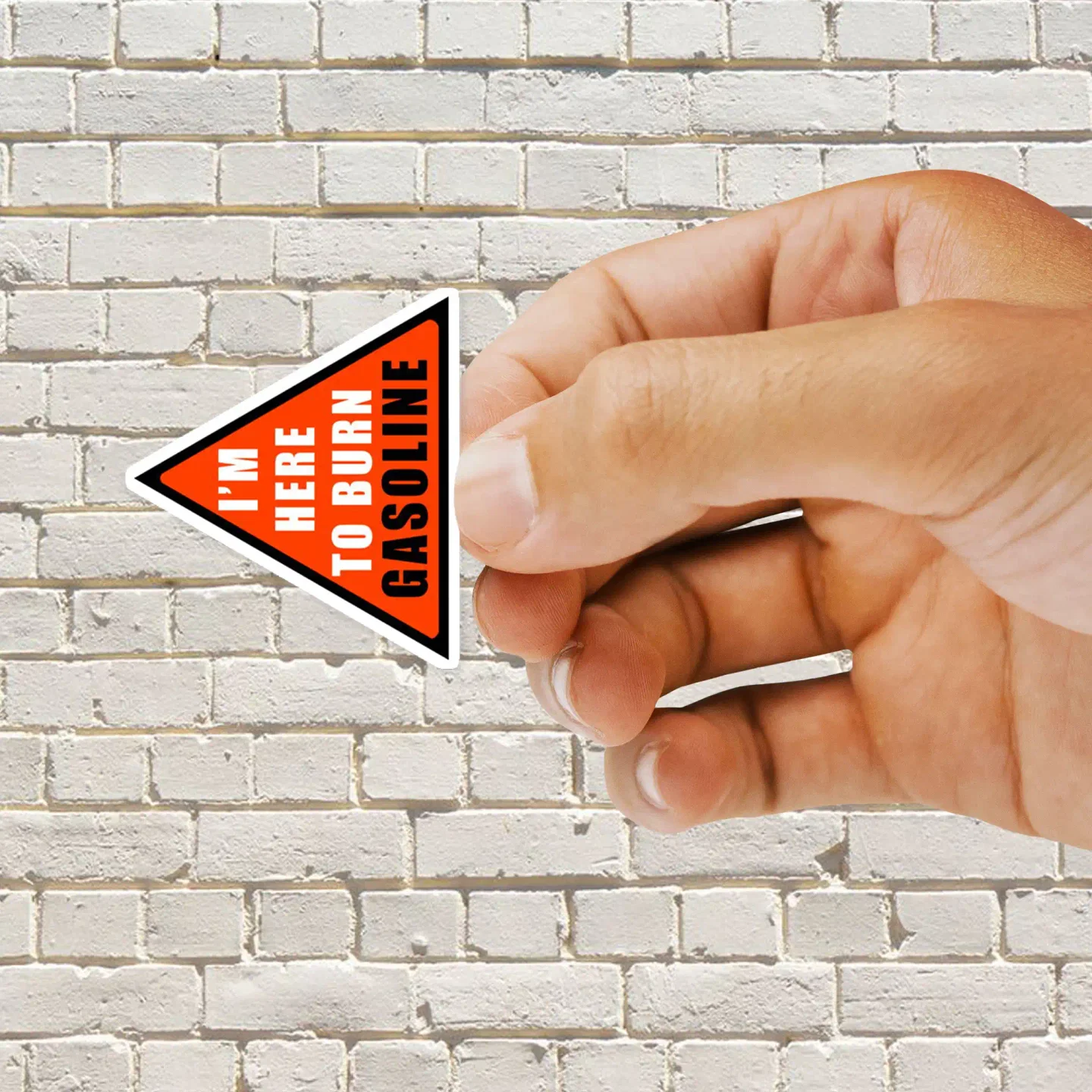 Gasoline Danger Sticker
