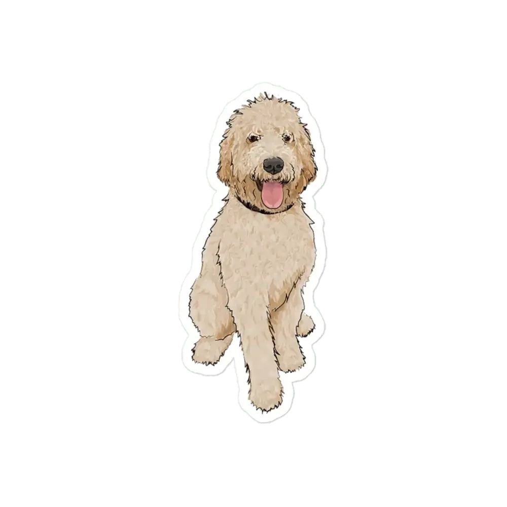 Golden Doodle Sticker