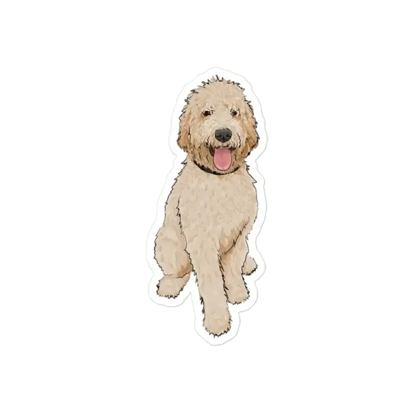 Golden Doodle Sticker