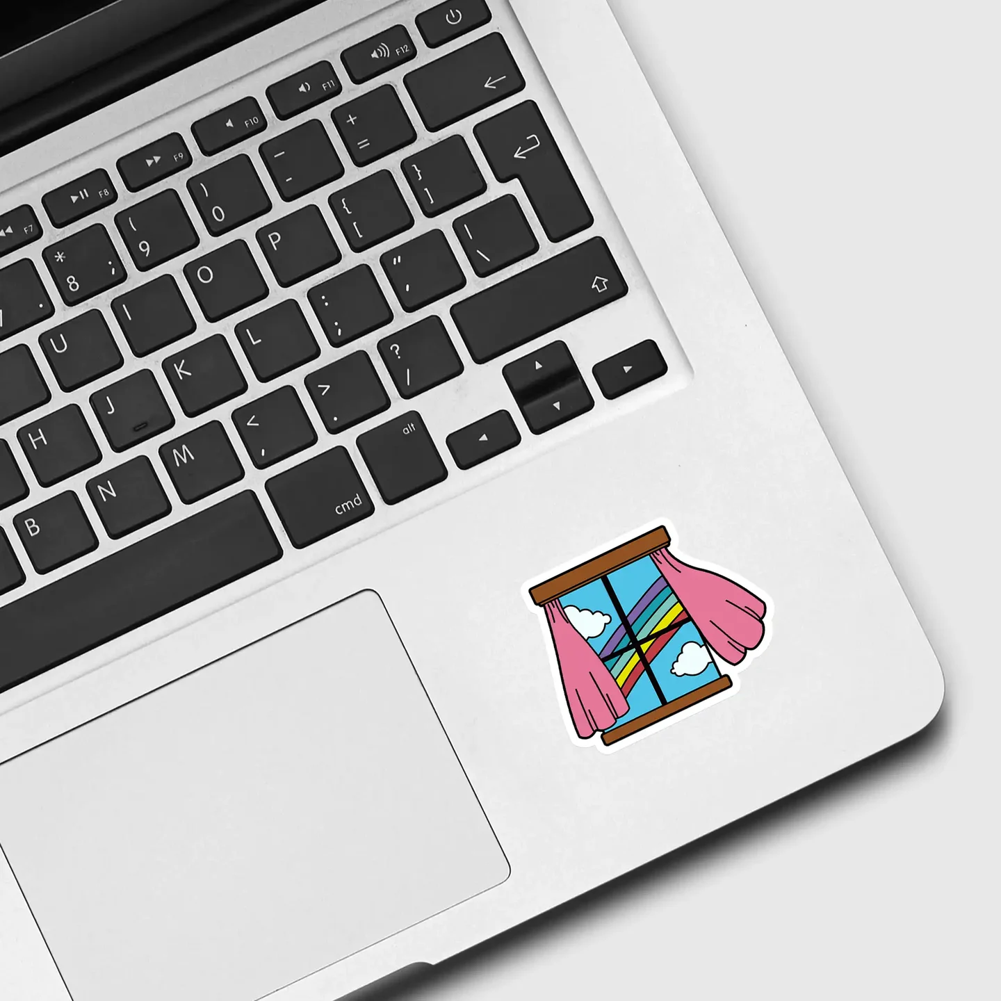 Rainbow in the Window Sticker