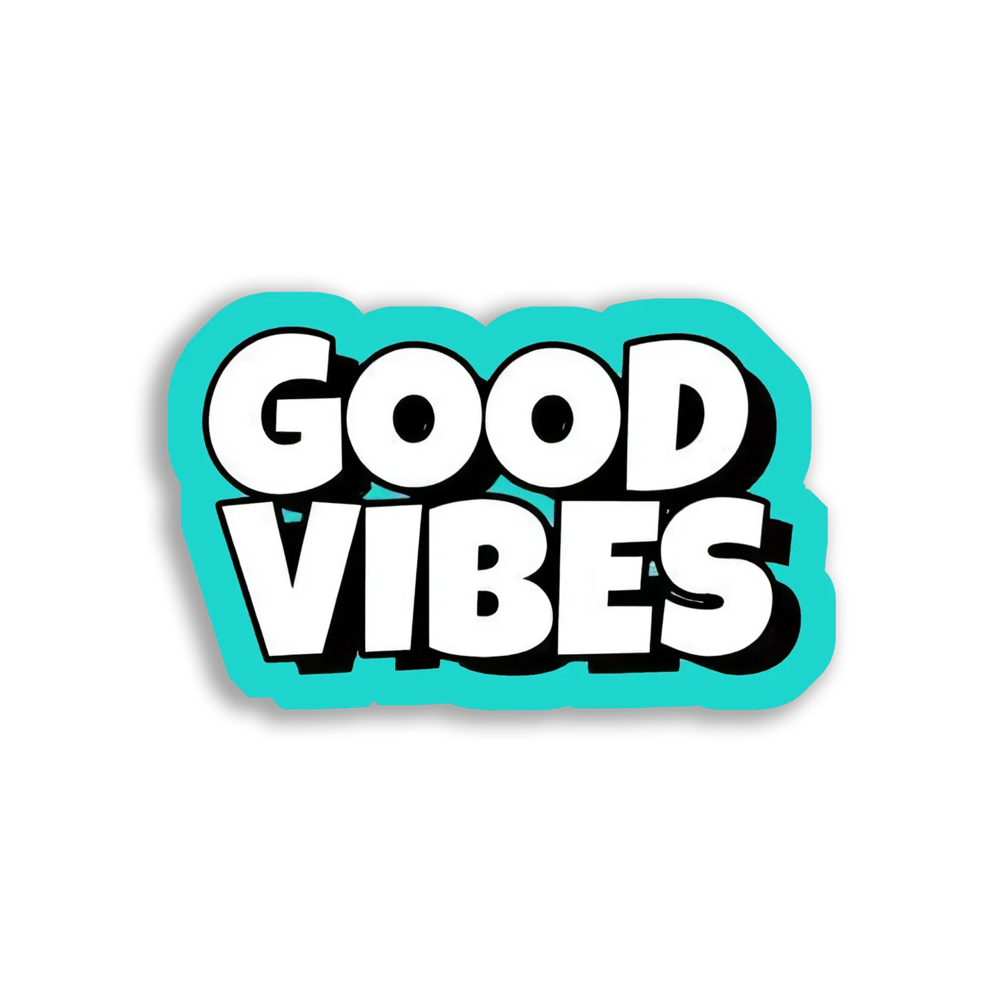 Good Vibes Only Sticker