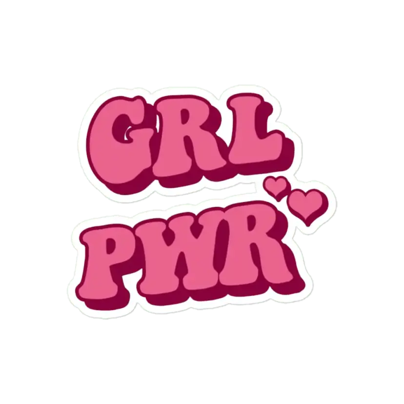Girl Power Sticker