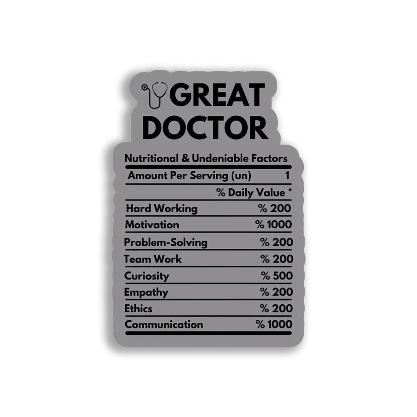 Great Doctor Sticker