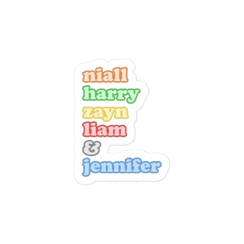 One Direction Sticker