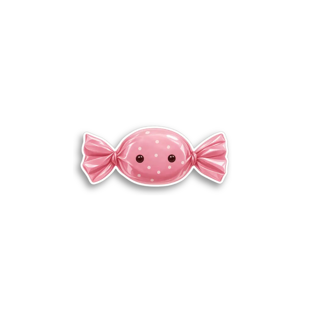 Pink Bonbon Sticker