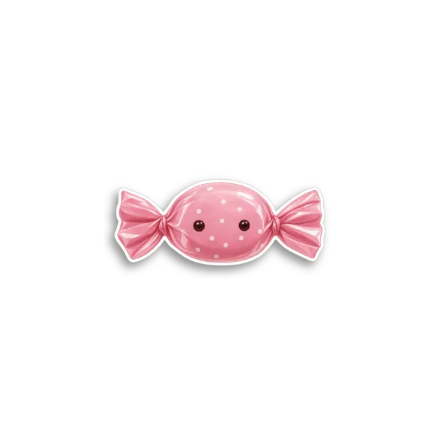Pink Bonbon Sticker