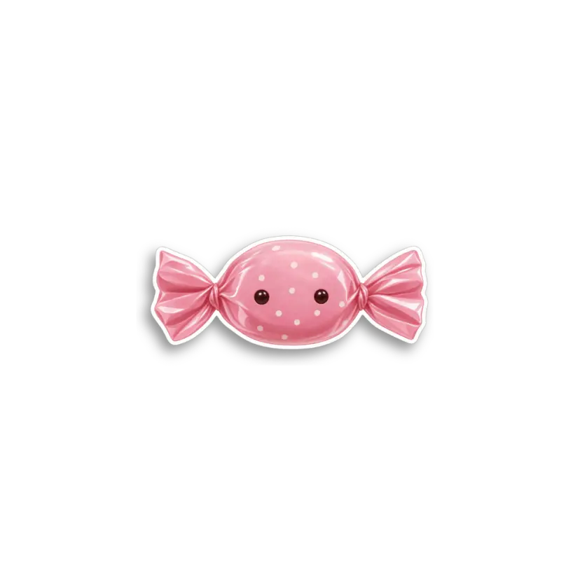 Pink Bonbon Sticker