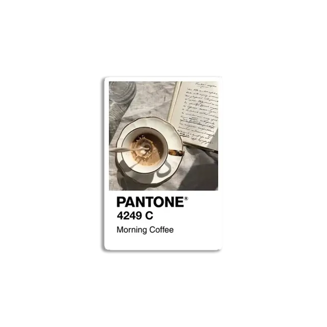 Pantone Morning Coffee Sticker