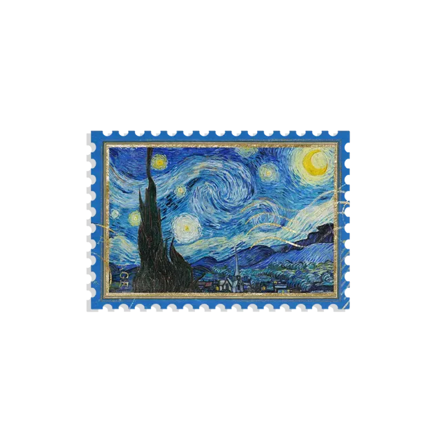 Starry Night Stamp