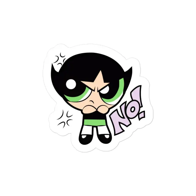 The Powerpuff Girls Buttercup No Sticker