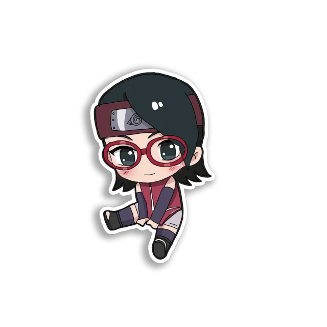 Chiyo's Kawaii Version Sticker
