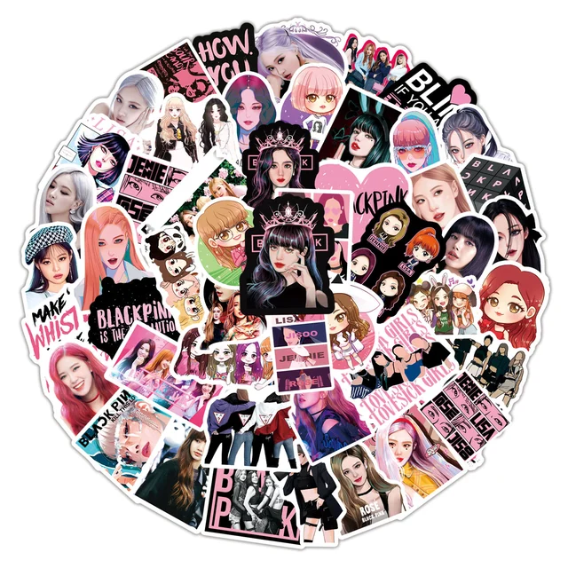 BlackPink Stickers Set of 50