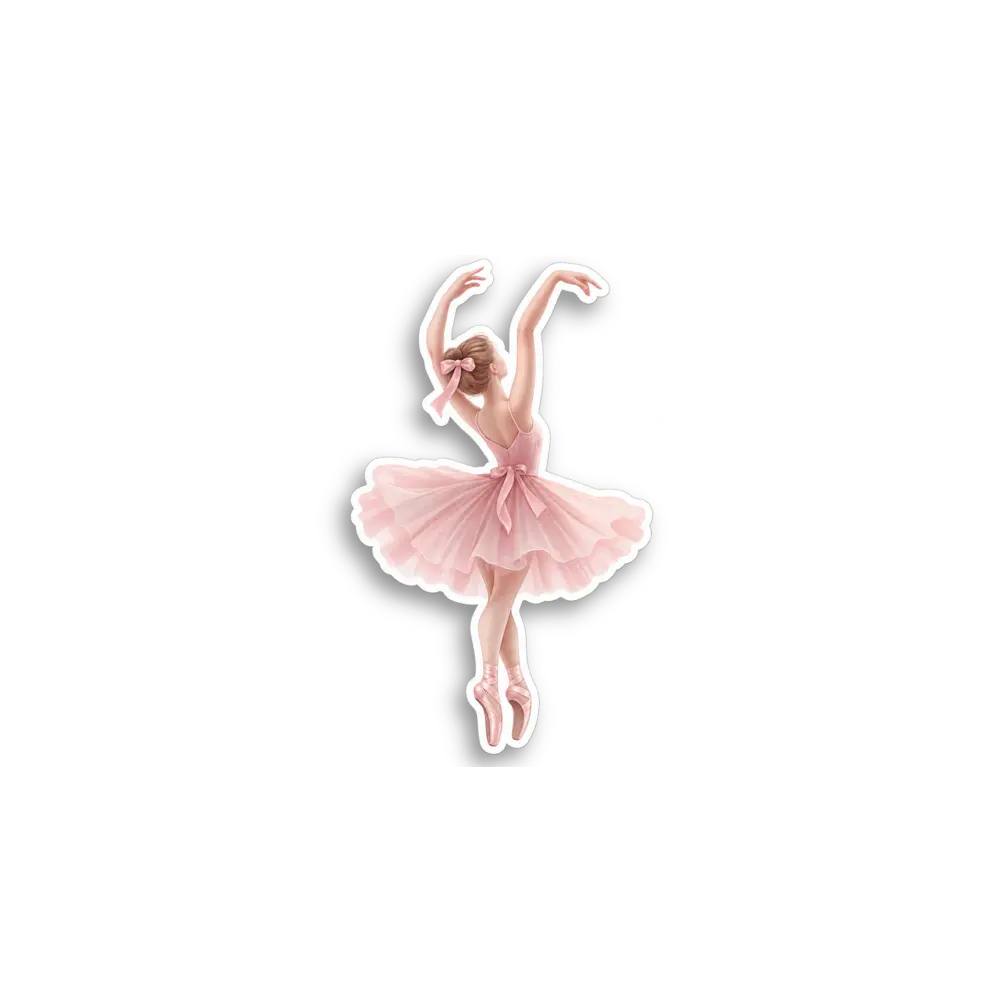 Ballerina Sticker