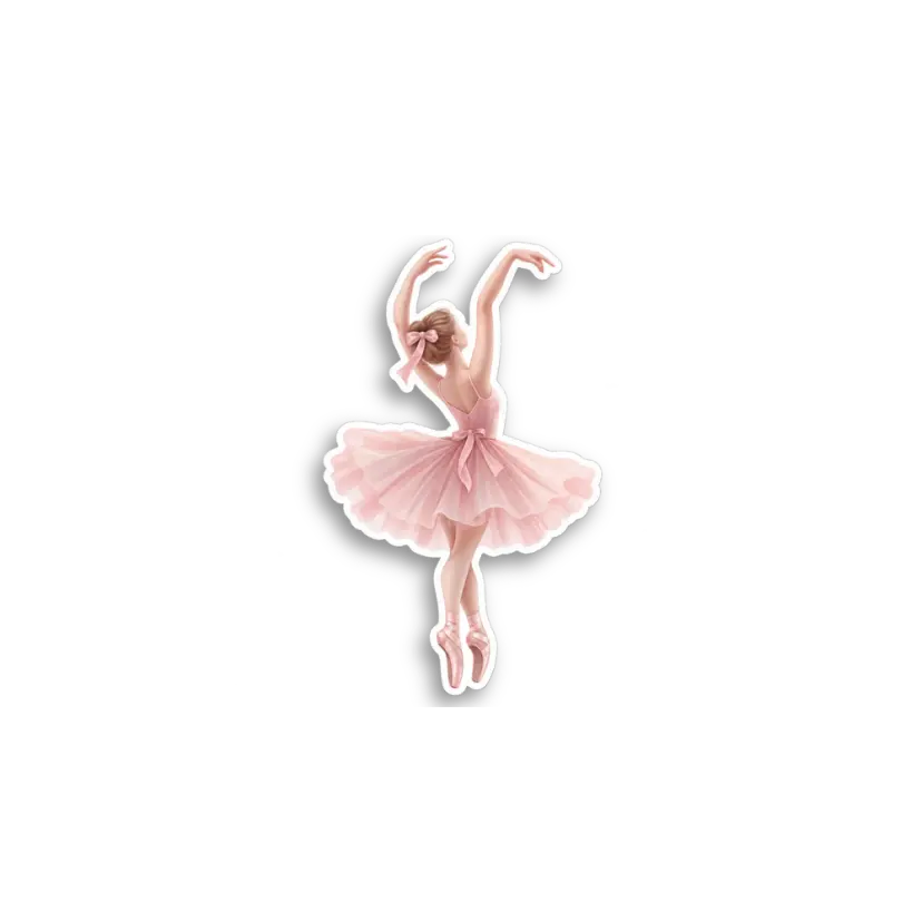 Ballerina Sticker