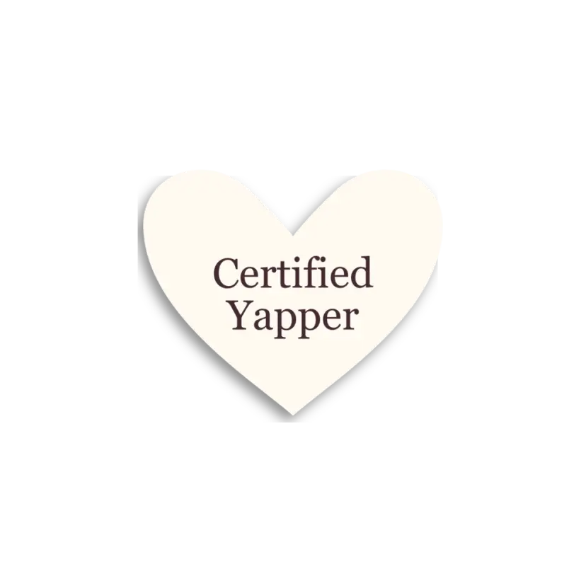 Certified Yapper Sticker