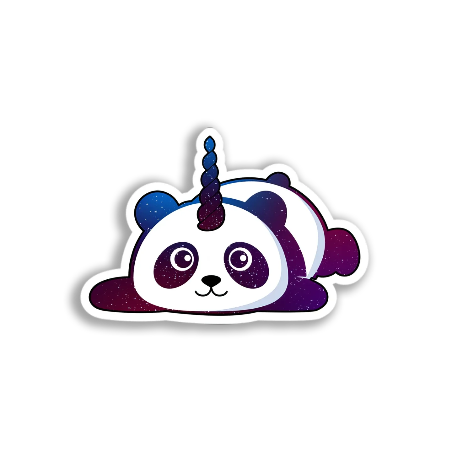 Galaxy Unicorn Panda Sticker