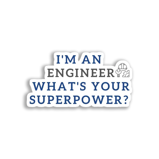 What's your superpower Sticker