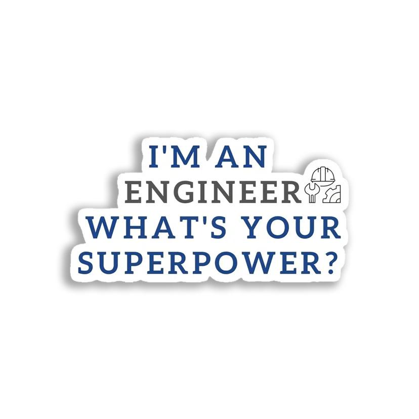 What's your superpower Sticker