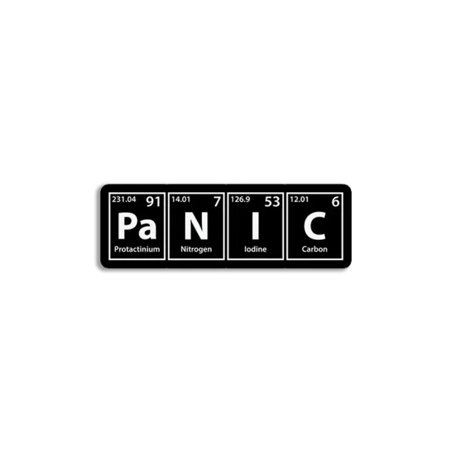 Panic Sticker