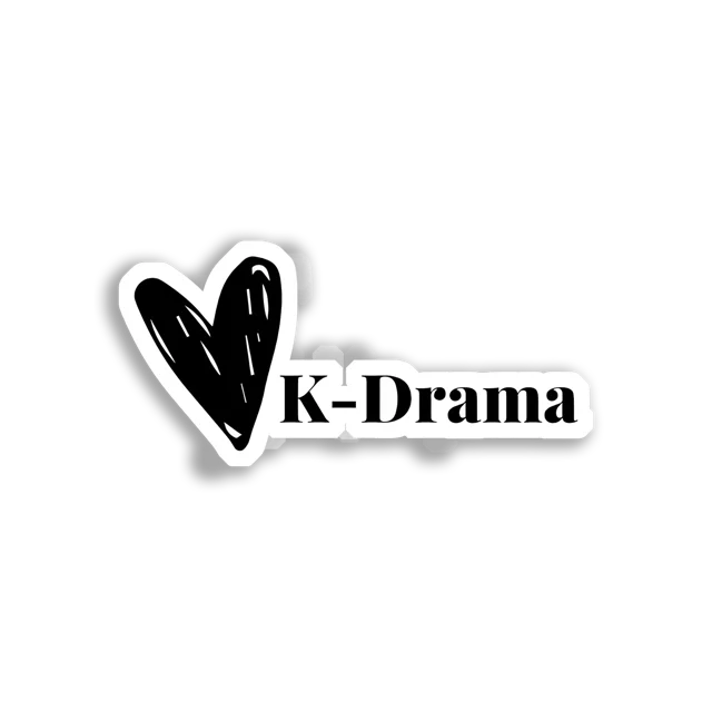 I Love K-Drama Sticker