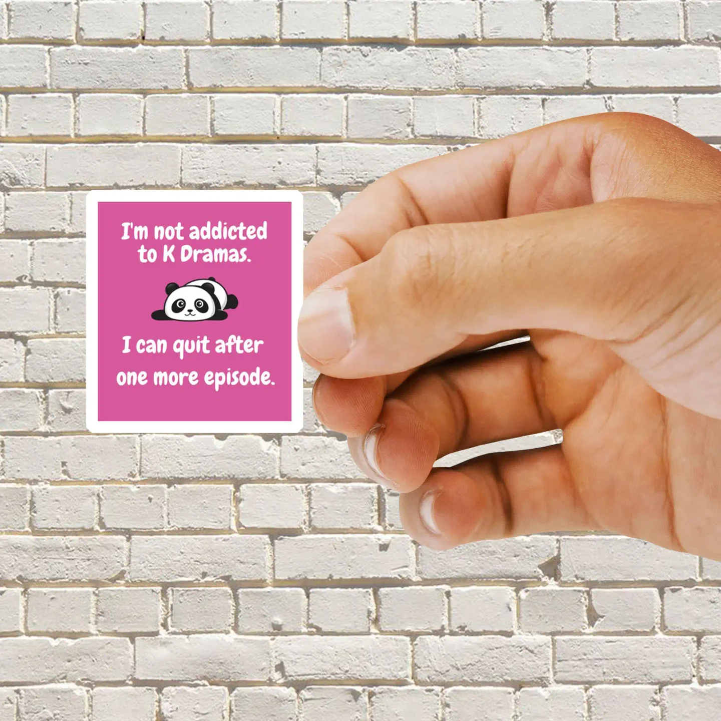 Kdrama One More Episode IOTNBO Itaewon Class Sticker