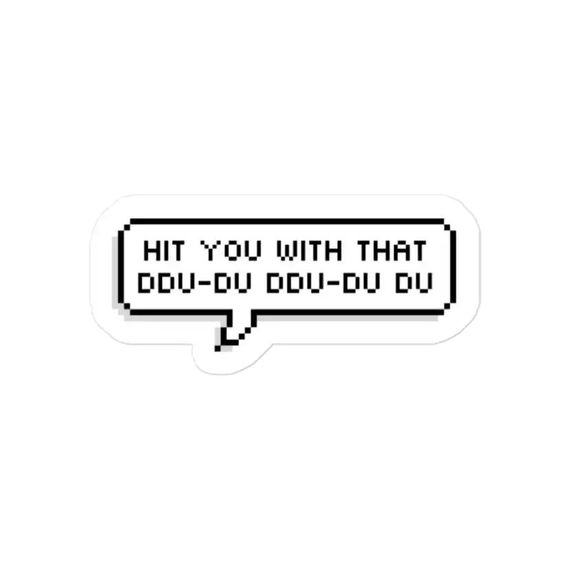Ddu Du BlackPink Sticker