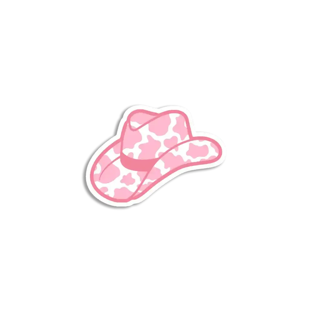 Cowgirl Hat Sticker