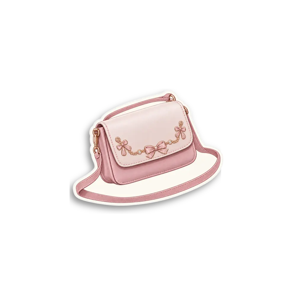 Pink Purse Sticker