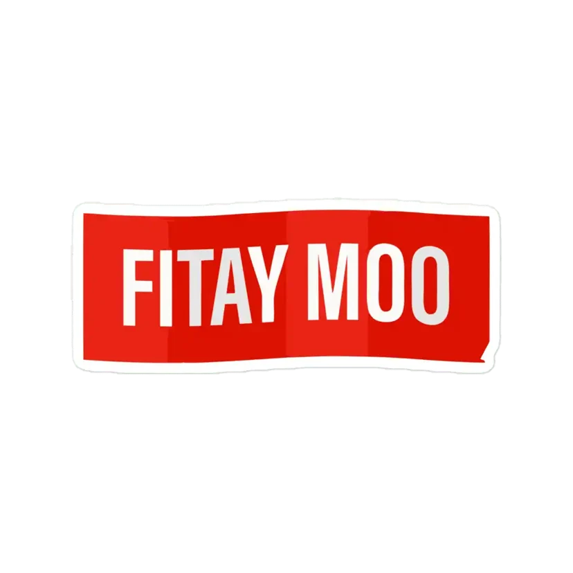 Fitay moo(facepalm) Sticker
