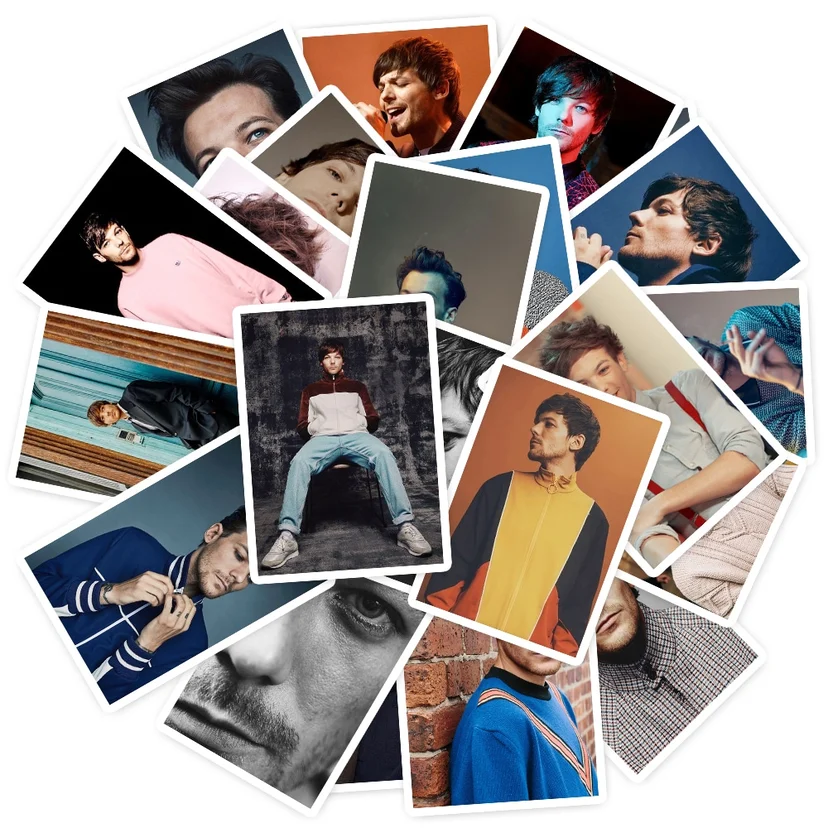 Louis Tomlinson Stickers Set of 25