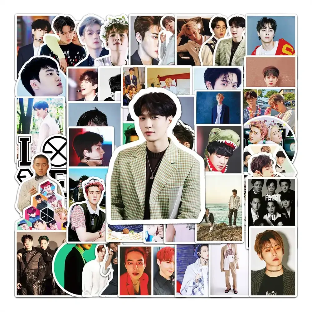 KPOP Star Boy Group Idol Stickers Graffiti Pack of 50
