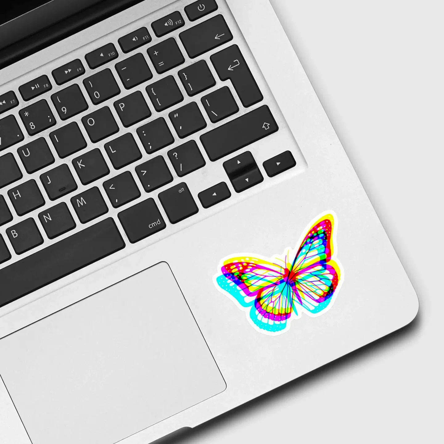 Glitch butterfly Sticker