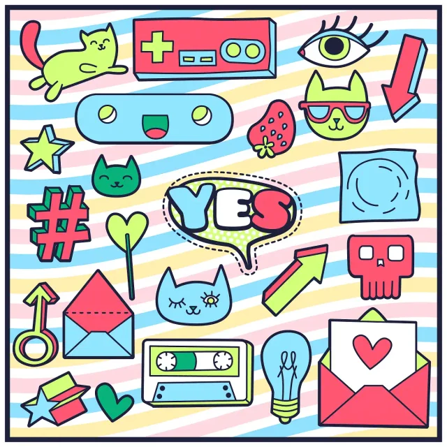 Yes VSCO Stickers