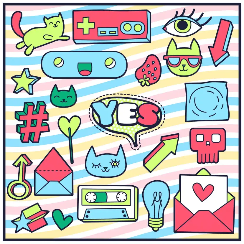 Yes VSCO Stickers