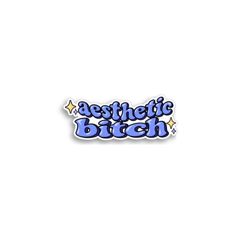 Aesthetic Bitch Sticker