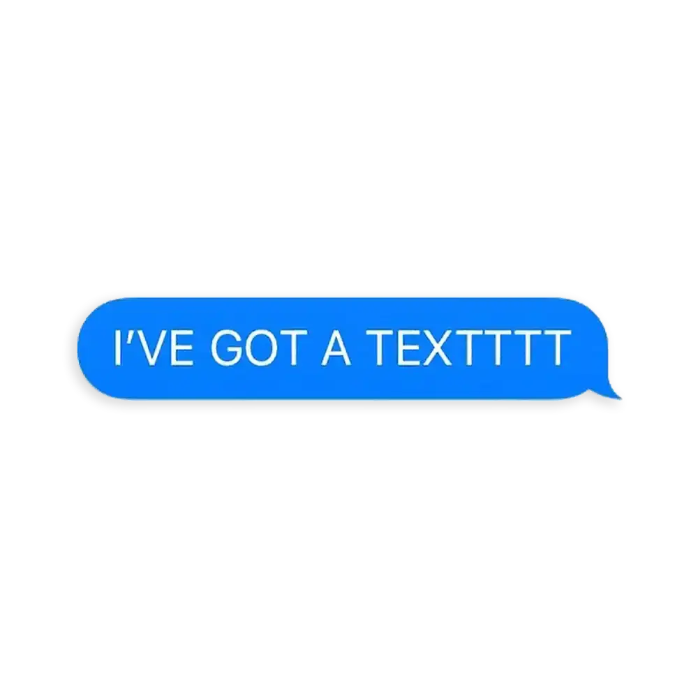 I've got a text Sticker