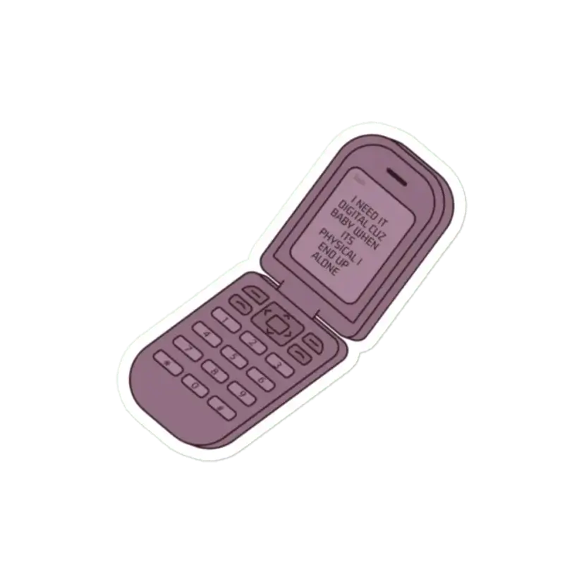 Halsey 3AM Lyrics Sticker