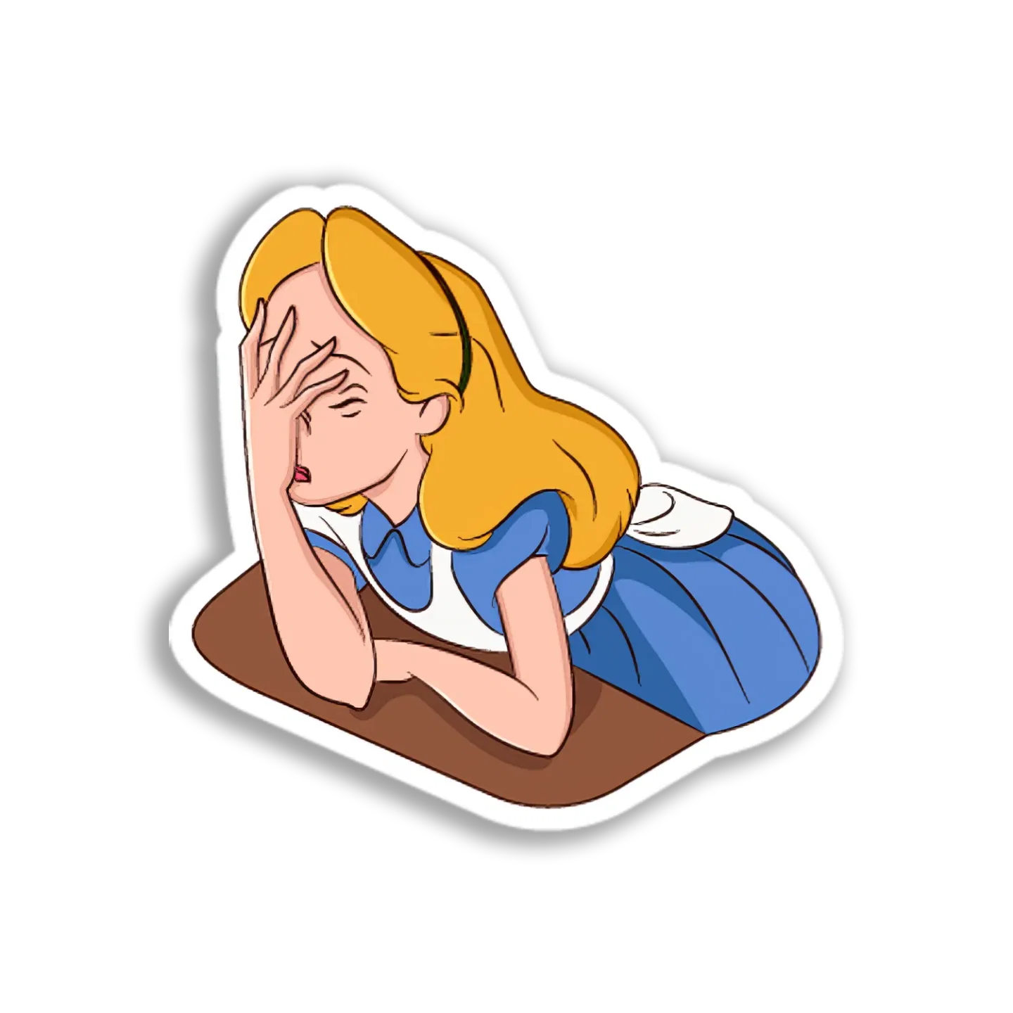 Alice's Regret Sticker