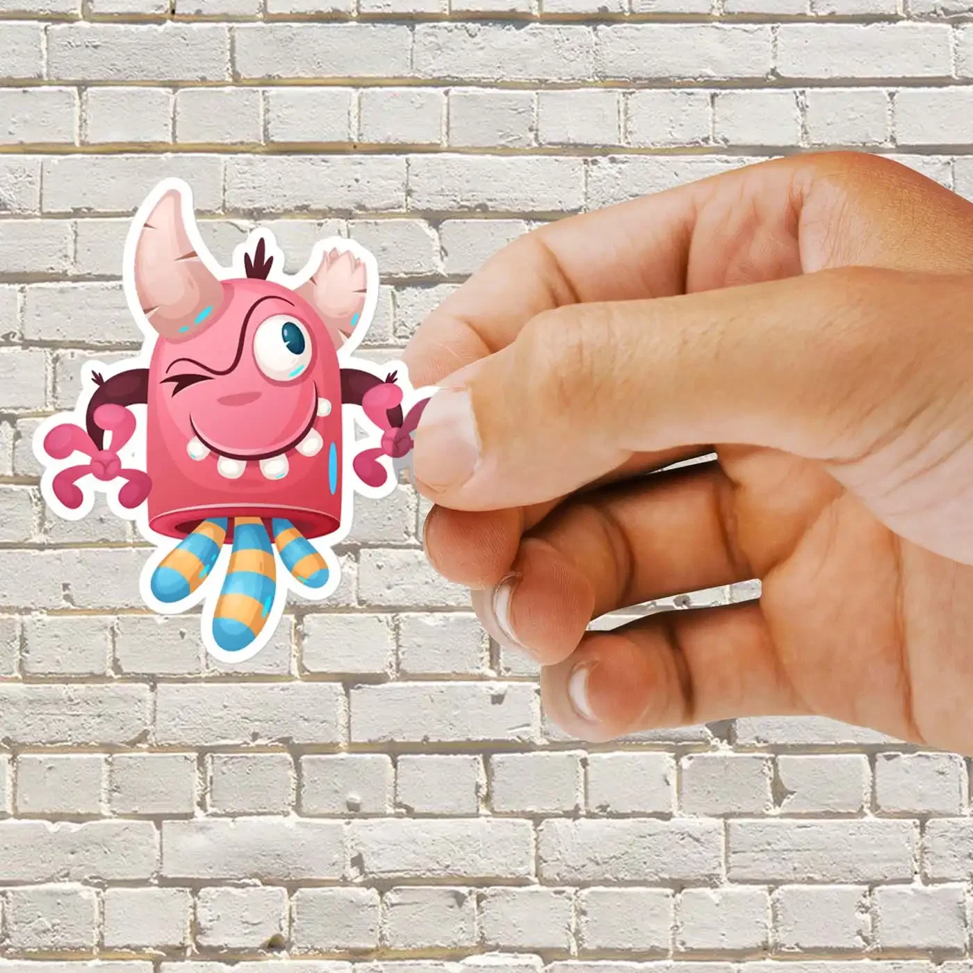 Adorable Monster Sticker