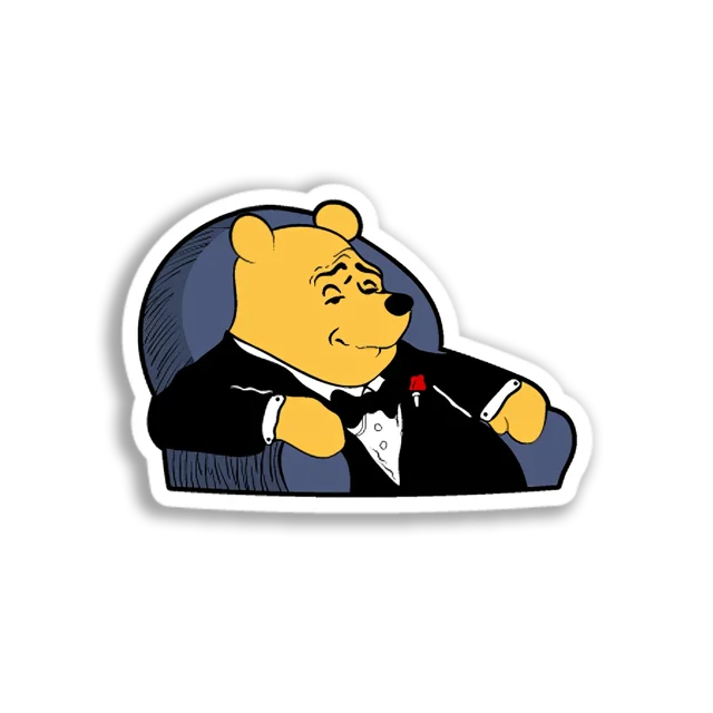 Winnie the Pooh Boss Sticker