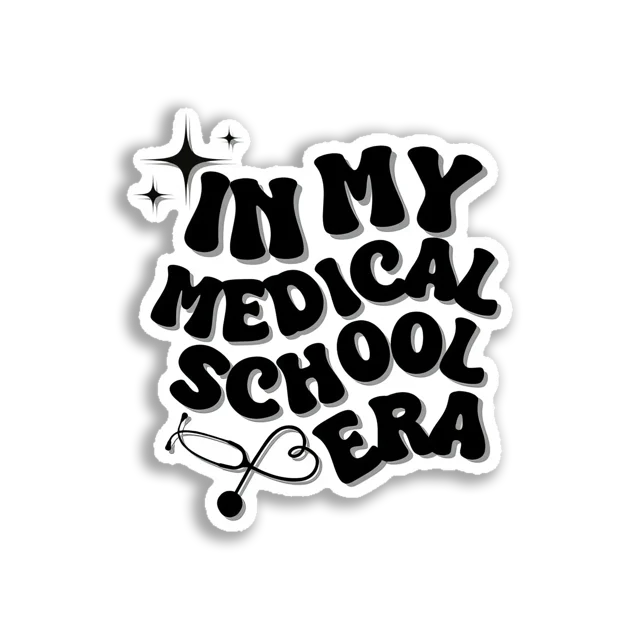 In my medical era Sticker