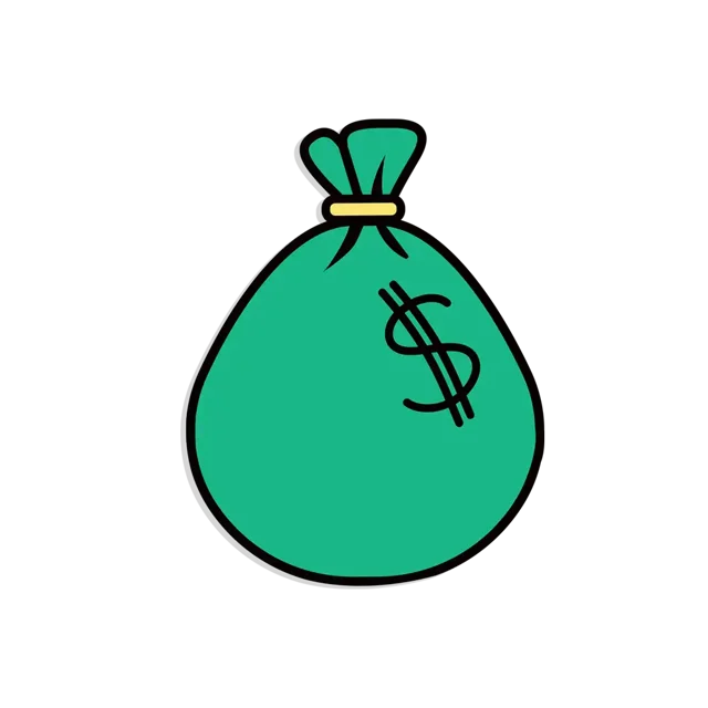 Money Bag Sticker