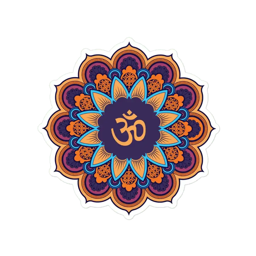 Mandala Flower Sticker