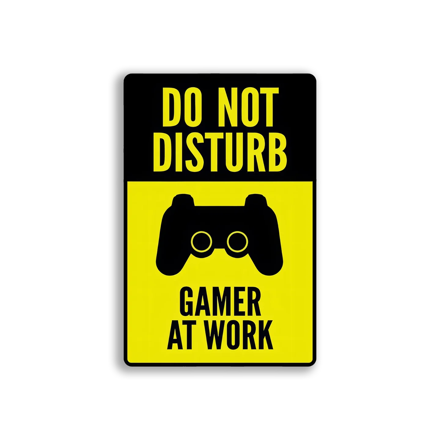 Do Not Disturb Gamer at Work Sticker