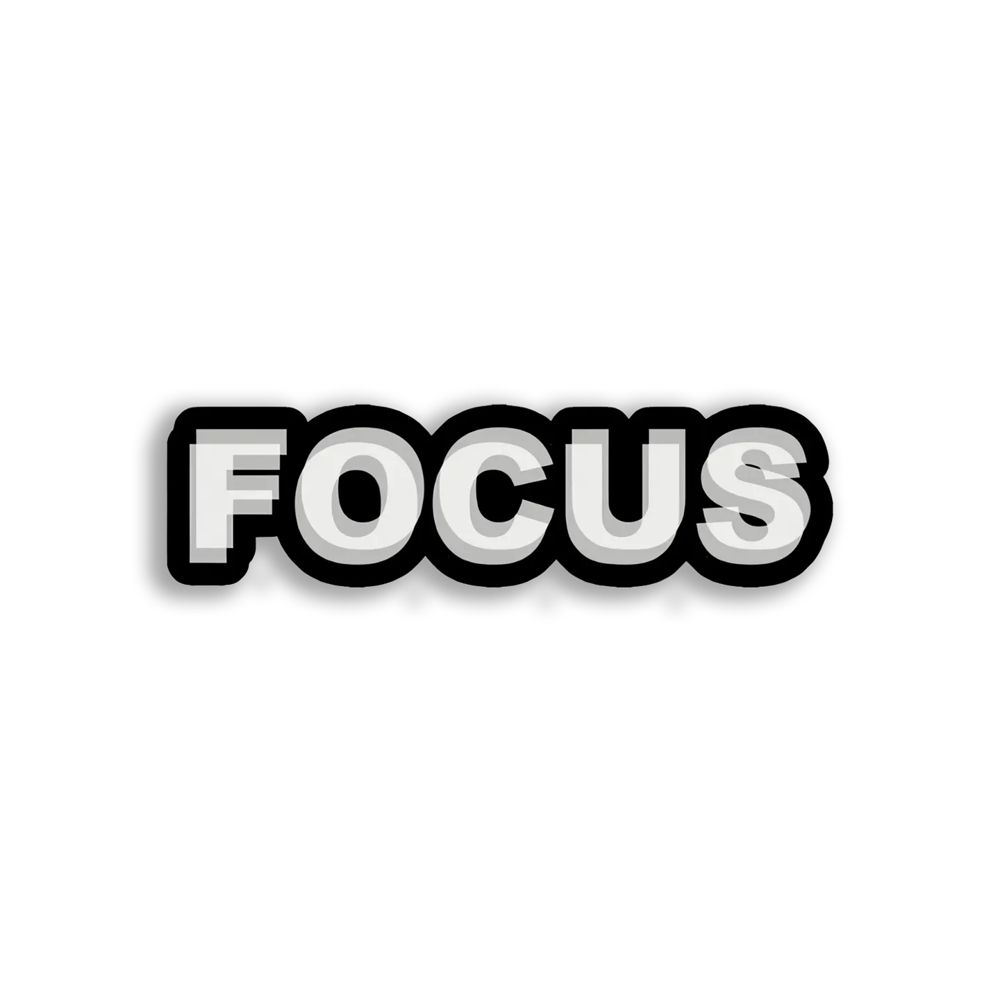 Focus Stay on Task Sticker