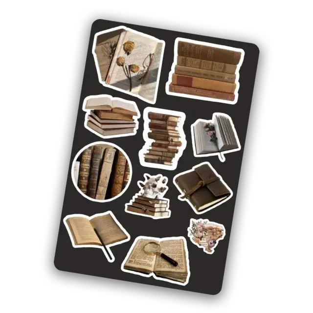 Vintage Aesthetic  - Mini Sticker Sheet