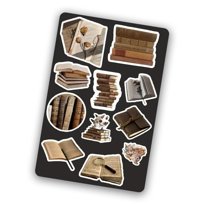 Vintage Aesthetic  - Mini Sticker Sheet