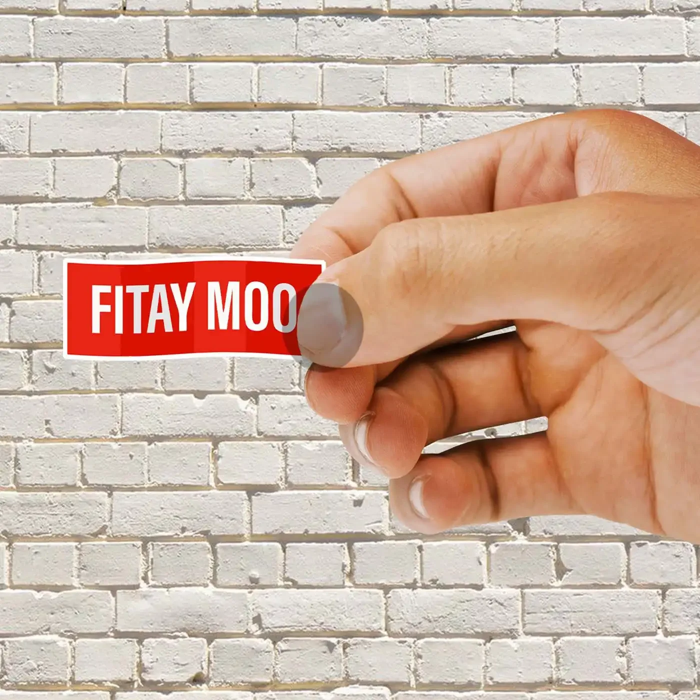 Fitay moo(facepalm) Sticker