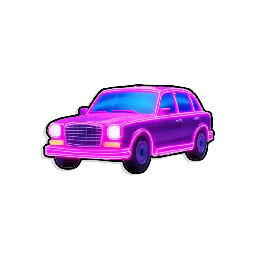 Neon Car